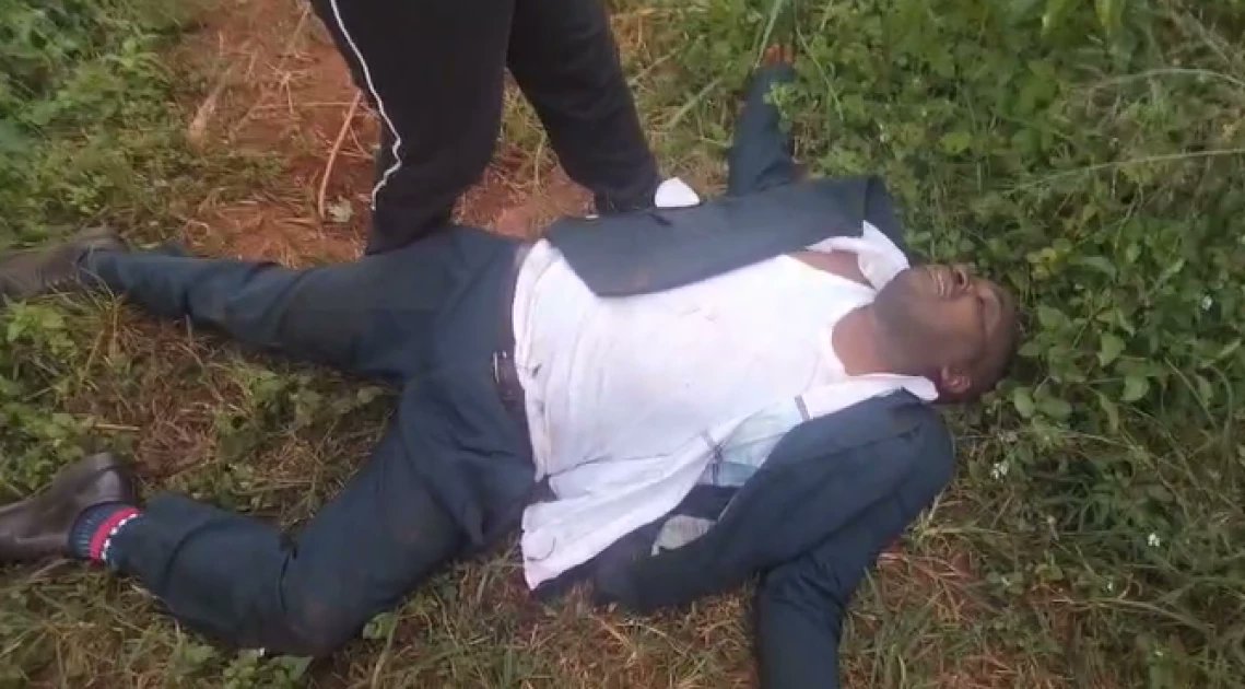 Juja MP George Koimburi found dumped in a coffee plantation in Kiambu, family confirms.
Currently receiving treatment at a hospital.
The parliamentarian was abducted on Sunday, with DCI denying involvement.