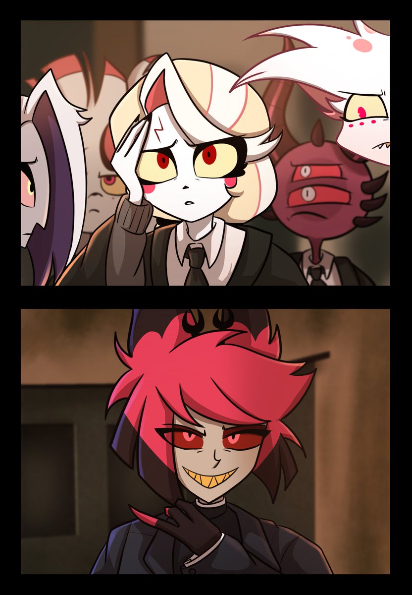whatca4's tweet image. Parody summary
#HazbinHotel  #HazbinHotelFanart