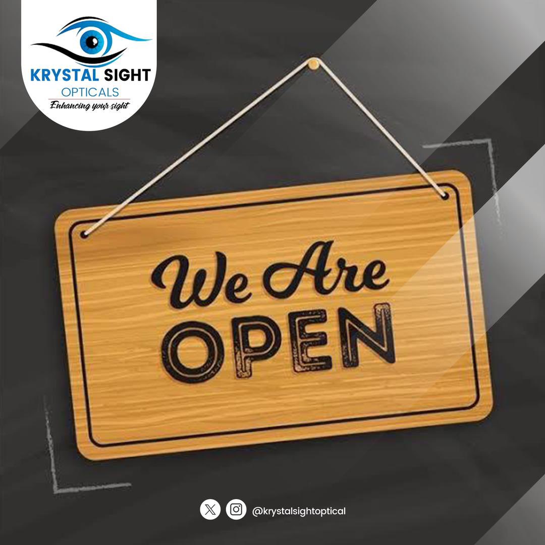 KrystalsightOpt's tweet photo. Visit us today at The Mall building level 2 along Wilson road & let us address all your eye needs !
#Enhancingyoursight https://t.co/8rsfL75ra7