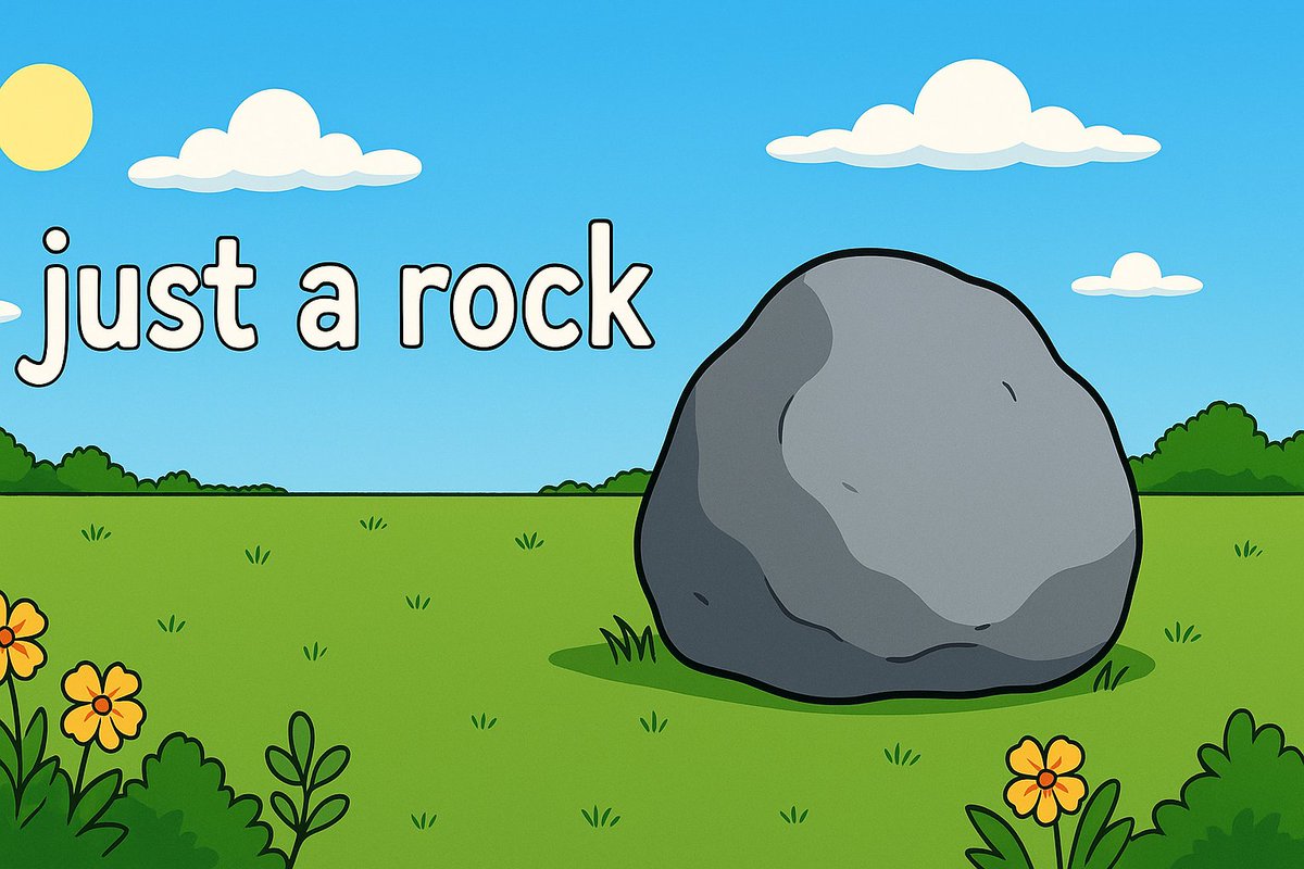 Its just a rock. 

25DTzmnM5Uj4nASB4PF53TMBpf8gvdBVuUF32evo3T5h