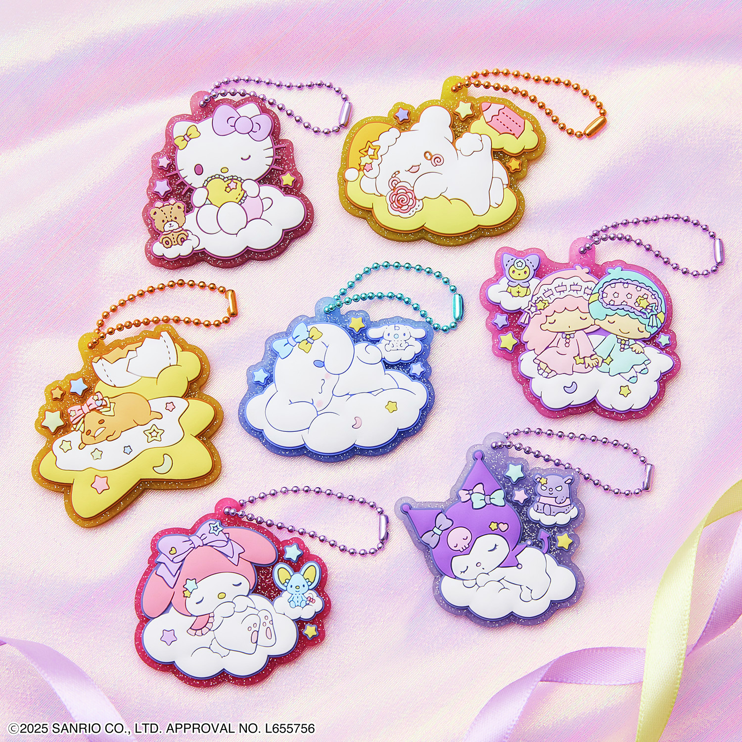 サンリオキャラクターズ ぷっくりラバマスグミ6｜発売日：2025年