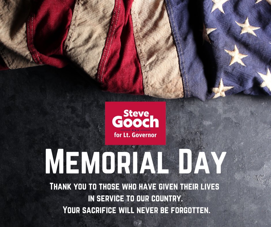 StephenGooch's tweet image. On Memorial Day, we honor and remember the courageous men and women who sacrificed their lives for our freedom, reminding us of the enduring cost of liberty and the importance of gratitude for their service.