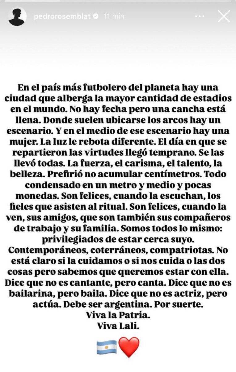 elejercitodelam's tweet photo. Pedro a Lali https://t.co/CzSAOK4hK1