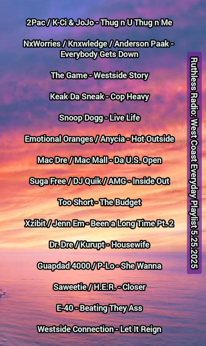 Another feel-good Sunday night on the West Coast 🌥️

<a href="/Q971radio/">Q97.1 Radio</a> #WestCoastEveryday