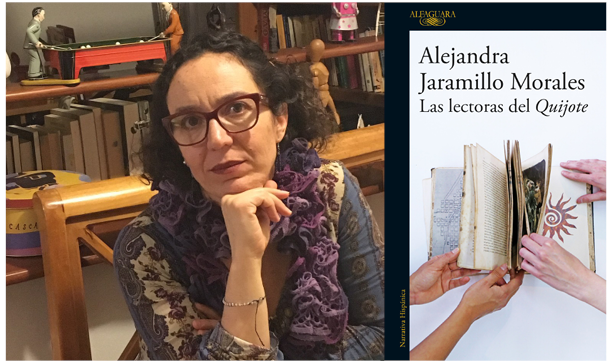 NelsonFredyPadi's tweet image. En @Maescrea @UNALOficial estudiamos literatura en clave de migración, hoy con Alejandra Jaramillo M. y su novela &quot;Las lectoras del Quijote&quot;: &quot;los viajeros le parecían seres con una mirada distante, que ya no veían nada de lo que los rodeaba de tanto soñar con llegar a otra vida&quot;