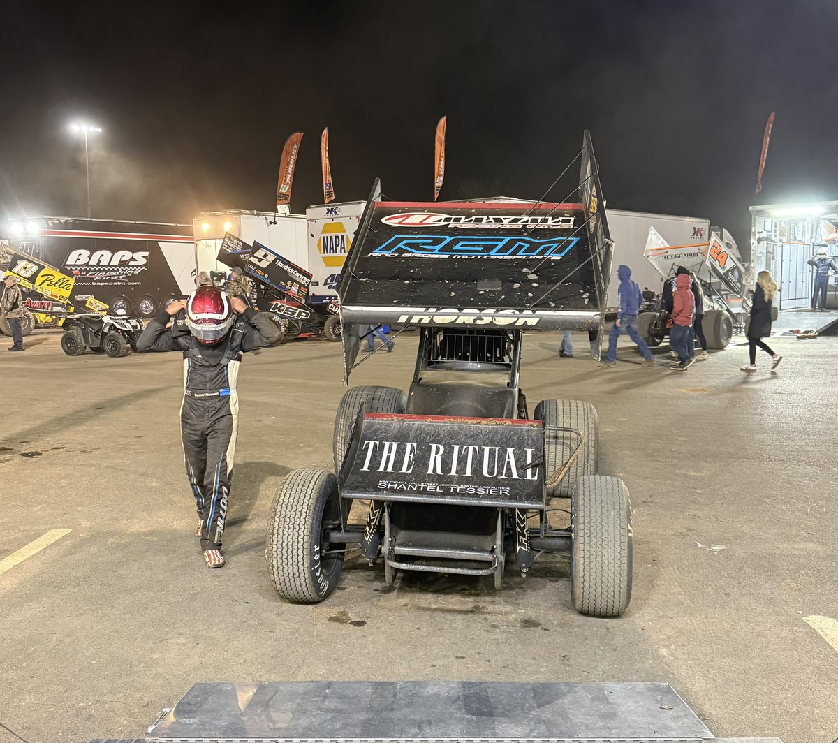 Finished P11 tonight <a href="/PortRoyalSpdway/">Port Royal Speedway #SpeedPalace</a>