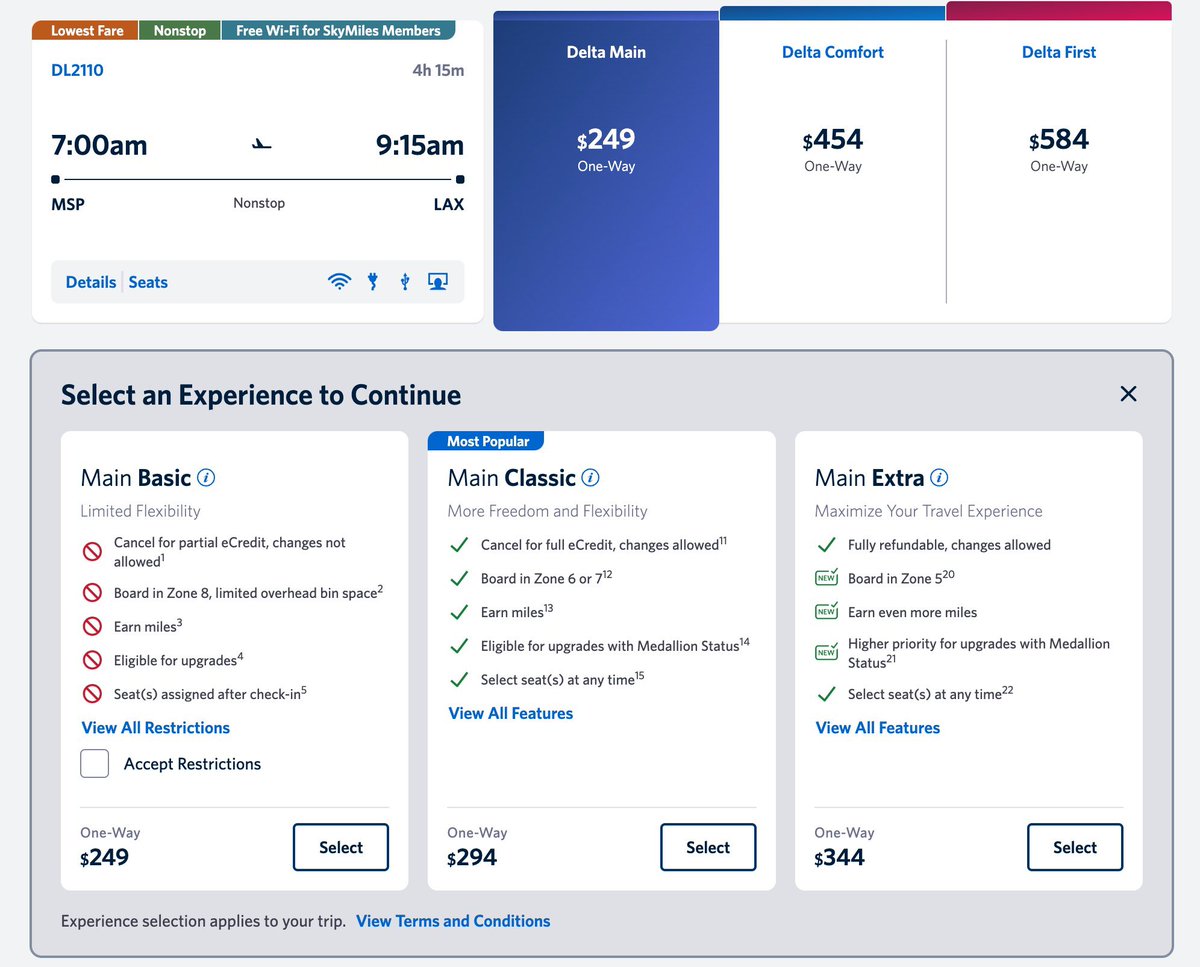 Everyone: “We just want travel to feel simple.”

Delta: “Hold my beer...”