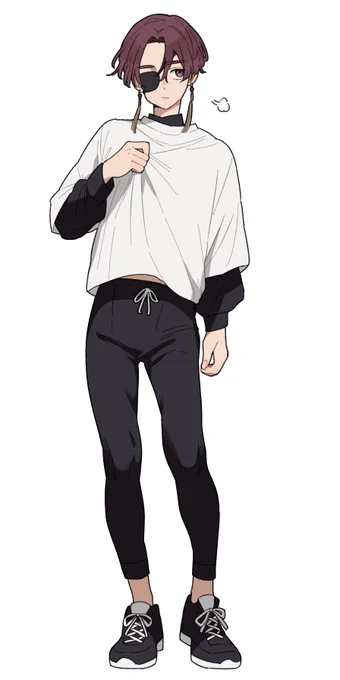 ピタピタのパンツを履いてるすおの足を描きたくて 