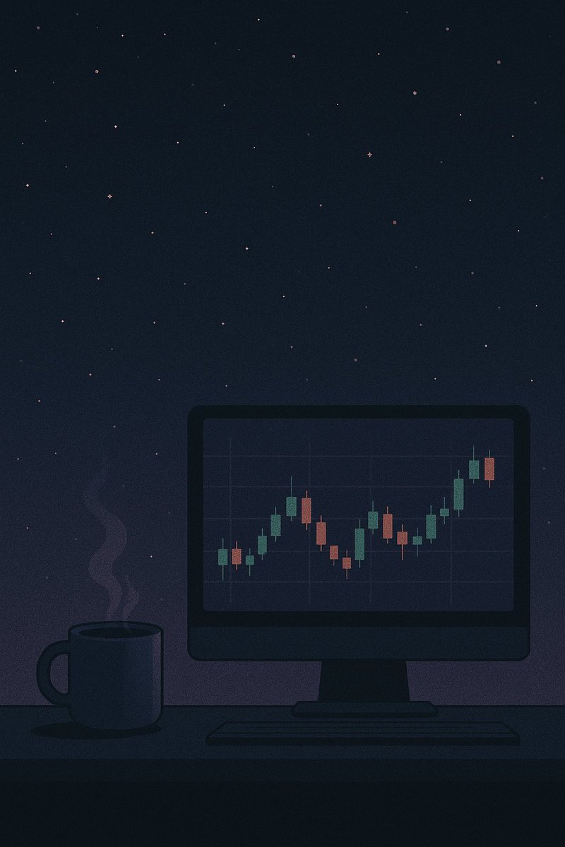 miga2026's tweet image. The charts will move while we sleep… but our peace doesn’t.

Some wins can’t be measured in candles.
Eyes on the bigger vision.

Rest up, reset, and trust the process.

#GoodNightCrypto
#FaithOverFear
#LoFiVibes
#BullRunDreams
#CryptoNightShift
#MigzCrypticCrypto