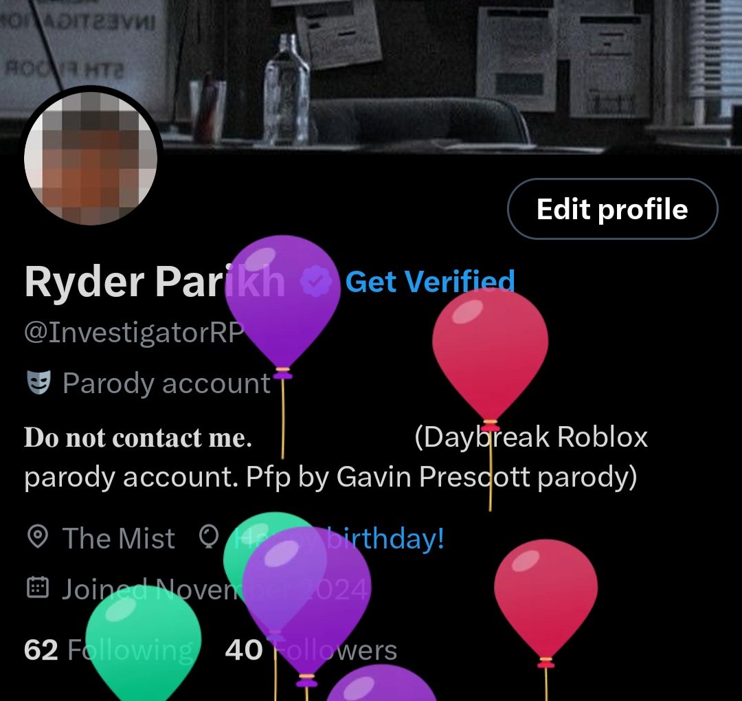InvestigatorRP's tweet photo. Birthday today. https://t.co/U9ZeFC5Wt8