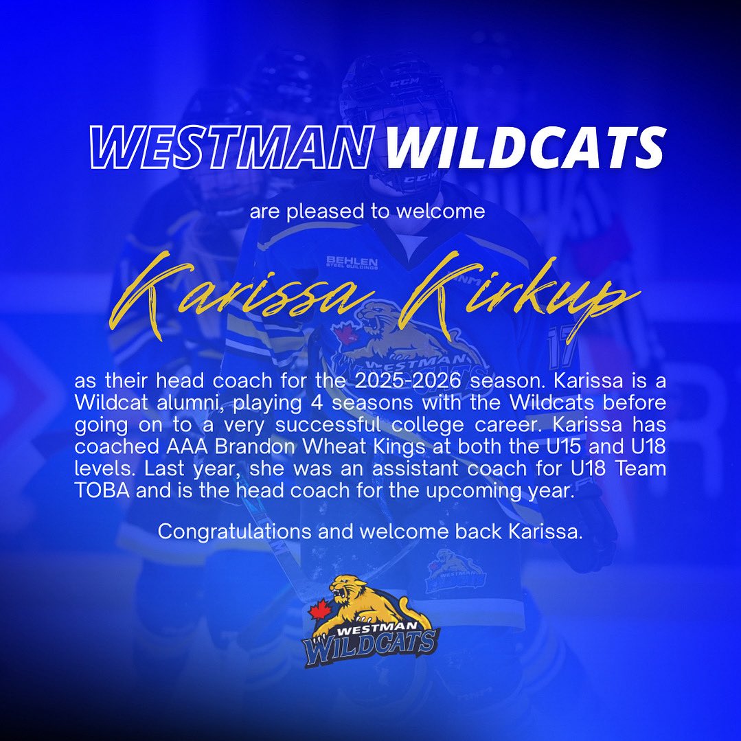 Welcome Head Coach Karissa Kirkup!