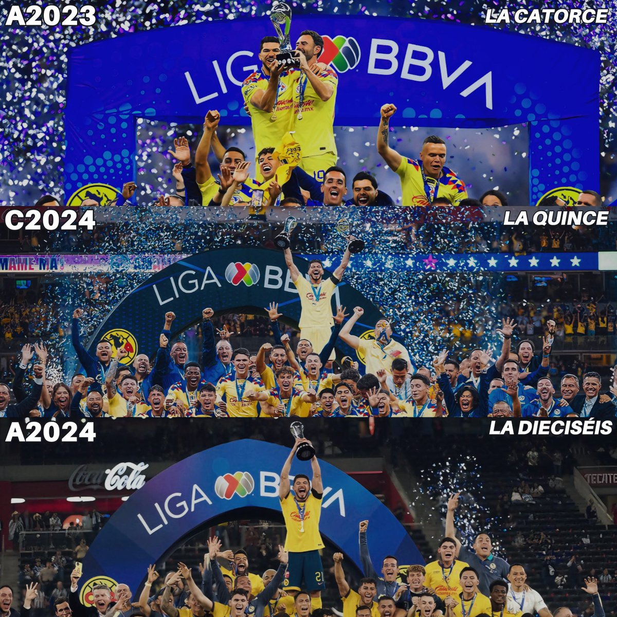 Gracias tricampeones!!!