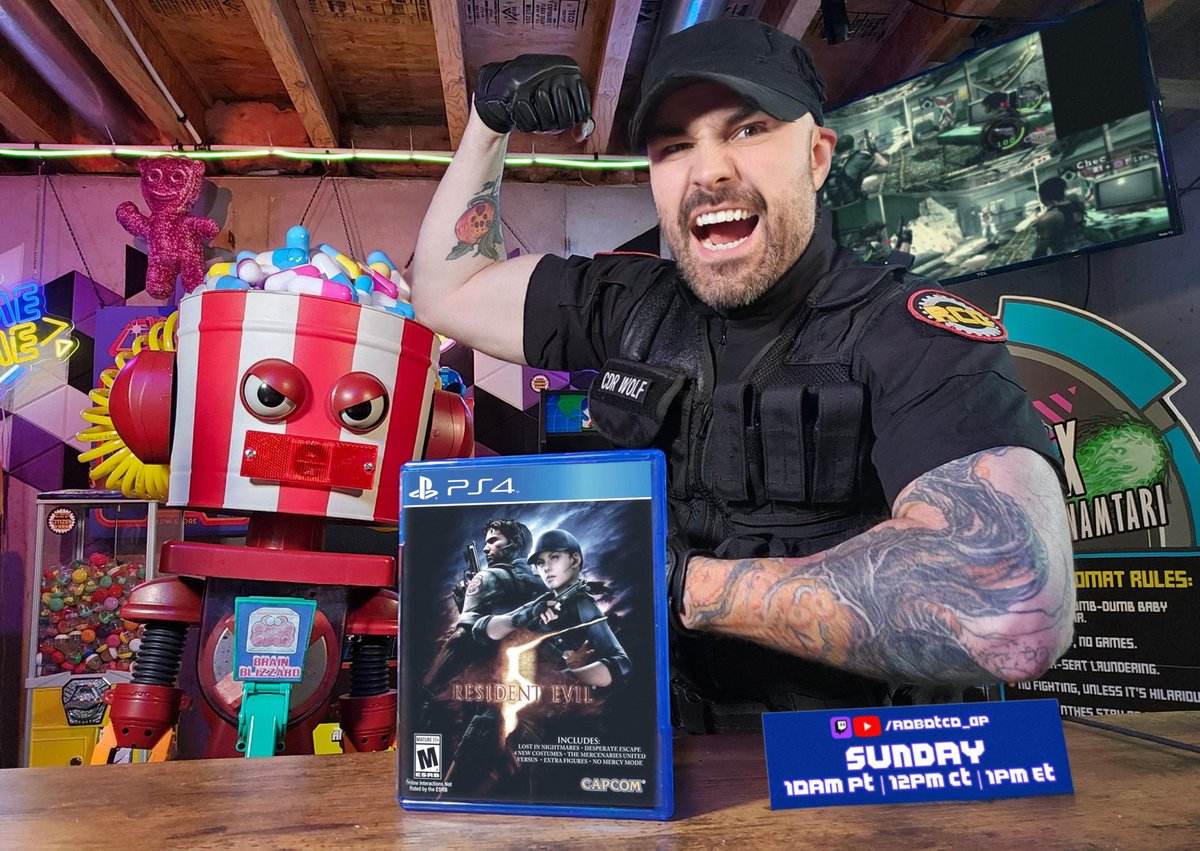 robotco_op's tweet image. It took TEN YEARS but we&apos;re finally taking on #ResidentEvil5! Come punch boulders with us! 🤜🪨

👉 twitch.tv/videos/2468165… 👈