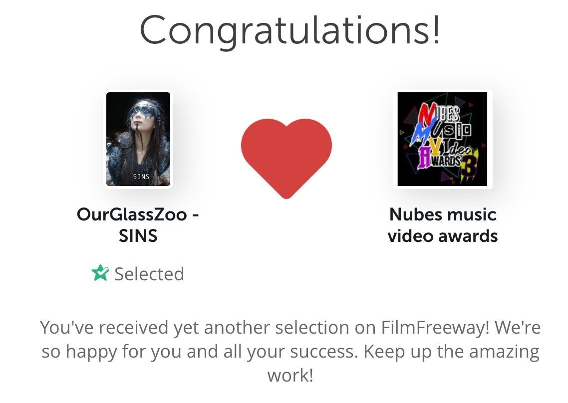 Thanks #nubesmusicvideoawards 🎉