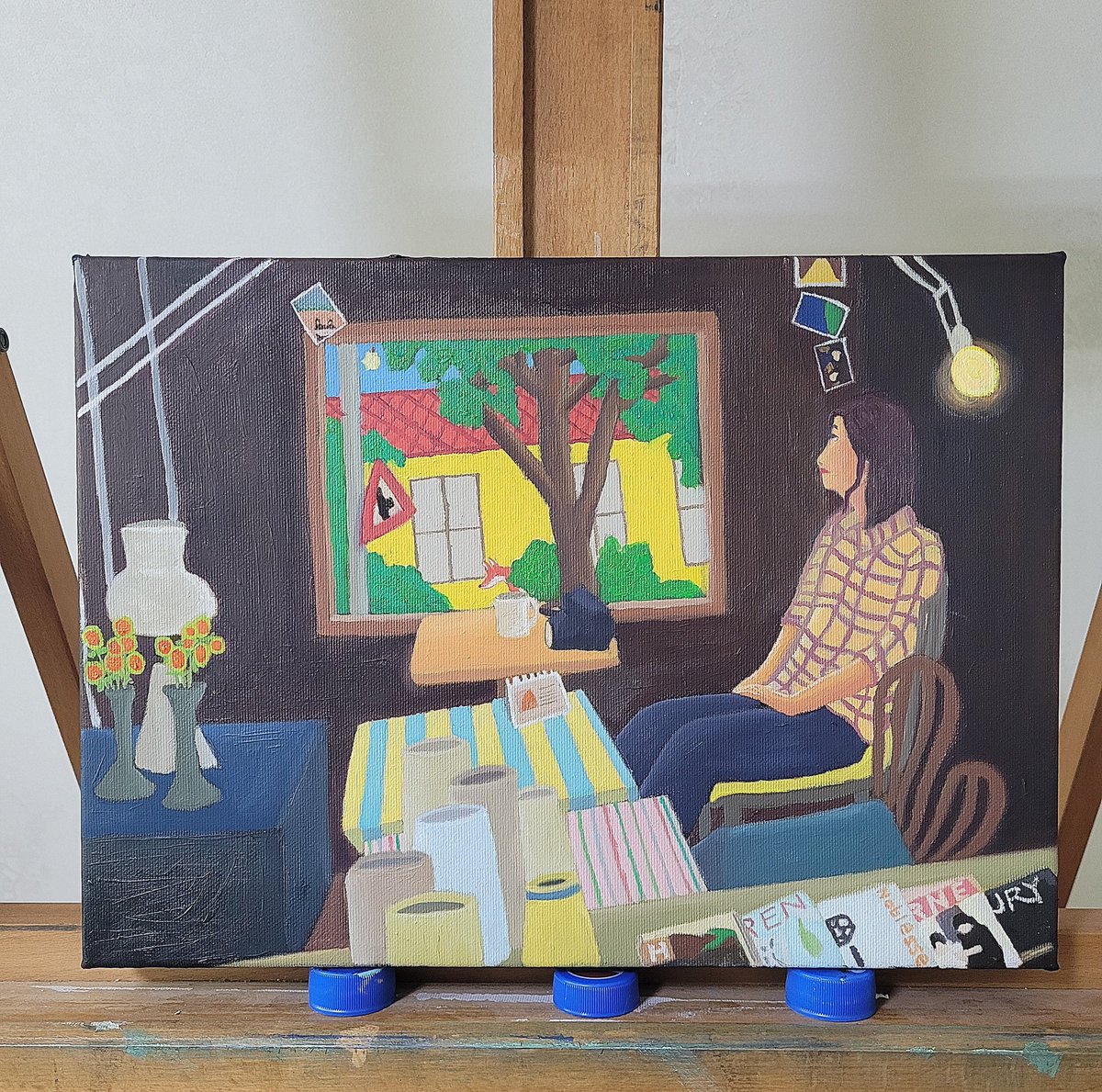 몽상_유화 페인팅 작품

 #Seoul #cafe #picture #reverie #artworks  #questions #nftartist  #motiongraphics #oilpainting #artwork #paintin
 #서울을그리다 #홍대카페 #몽상 #현재여행자 #플레이리스트 #유화 #아트워크 #페인팅