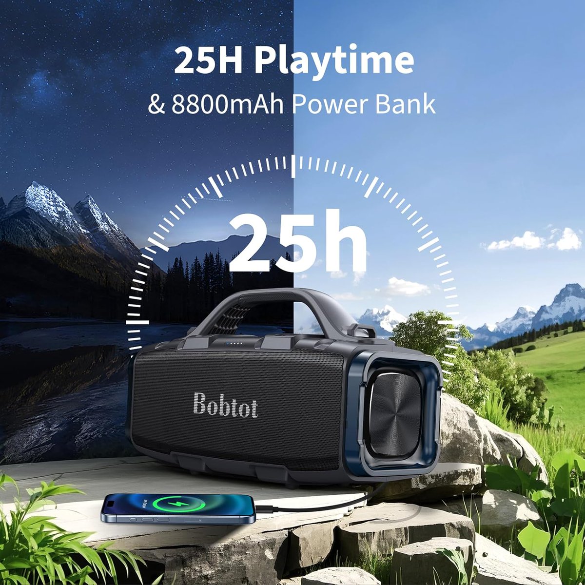 Buyereviews's tweet photo. Looking for a powerful sound experience? Grab the Portable Bluetooth Speaker now at a 40% discount. 

• Retail Price: $75.99  
• Discounted Price: $45.59  
• Promo Code: EQB6G2U2  
• View on Amazon: https://t.co/Jj78EtJxlU  

Follow us for daily savings:  
https://t.co/pvgR8do4aP  

#ad #deal