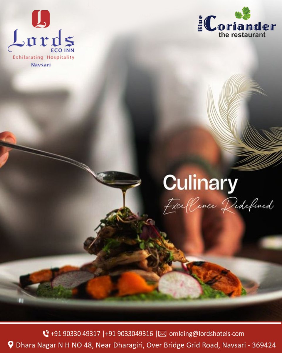 Lords_Navsari's tweet image. Culinary Excellence Redefined... 

#paneerrecipe #healthy #happiness #appetite #lunch #vegbiryani #love #special #bestfood #foodie #food #foodlover