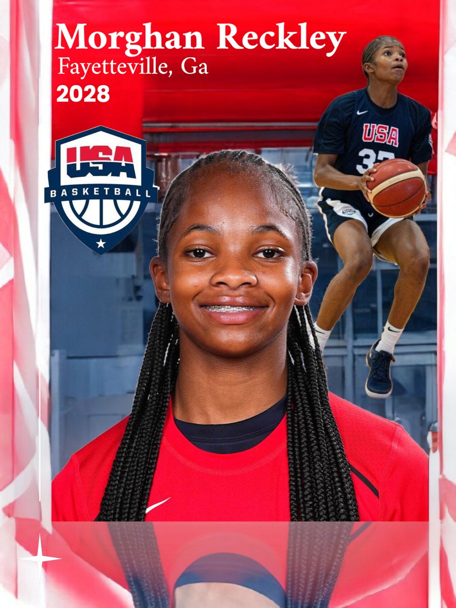 Congrats to Morghan Reckley (<a href="/itsmorghan_03/">Morghan Reckley</a>) on being selected to the USA U16 National Team! One of the best 28s in the country! #ElevateTheBrand #USA #brandathlete

📸 from <a href="/usabjnt/">USABJNT</a>
