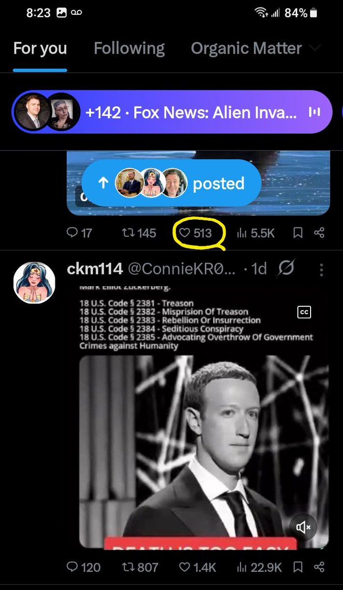 DeanDavis33's tweet image. #WhatAreTheOdds 😏😆🤣
5️⃣1️⃣3️⃣🐇 #FiveOneThree 😁
#MarkZuckerberg #Clown 🤡