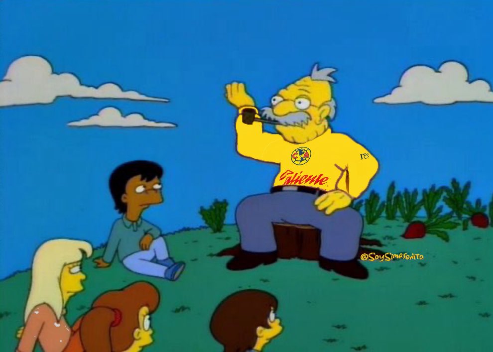SoySimpsonito's tweet photo. Y así, todos aclamamos a los héroes del Toluca, que no dejaron que el América ganara ese horrible tetracampeonato,  porque estaba embrujado ☝️ https://t.co/Z1EmQ9vZIR