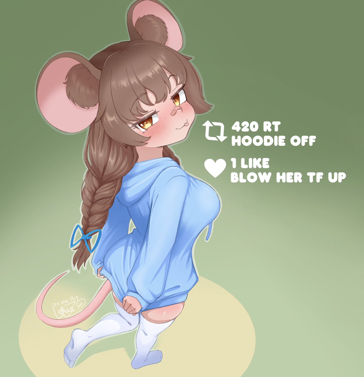 Your favorite mouse vtuber is late to the trend, but ready to blow up! Retweet and Like to see what happens ;D

#ZumiVTArt