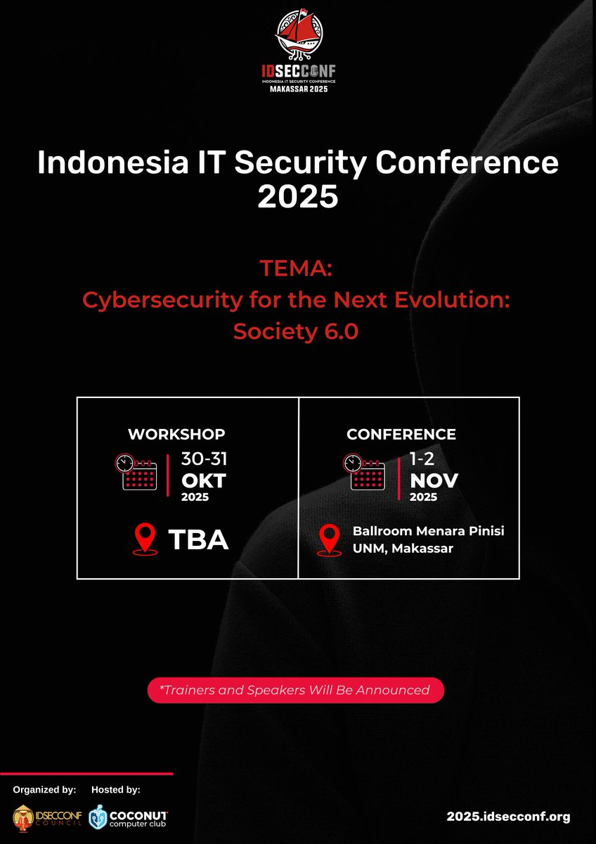 IDSECCONF tweet media