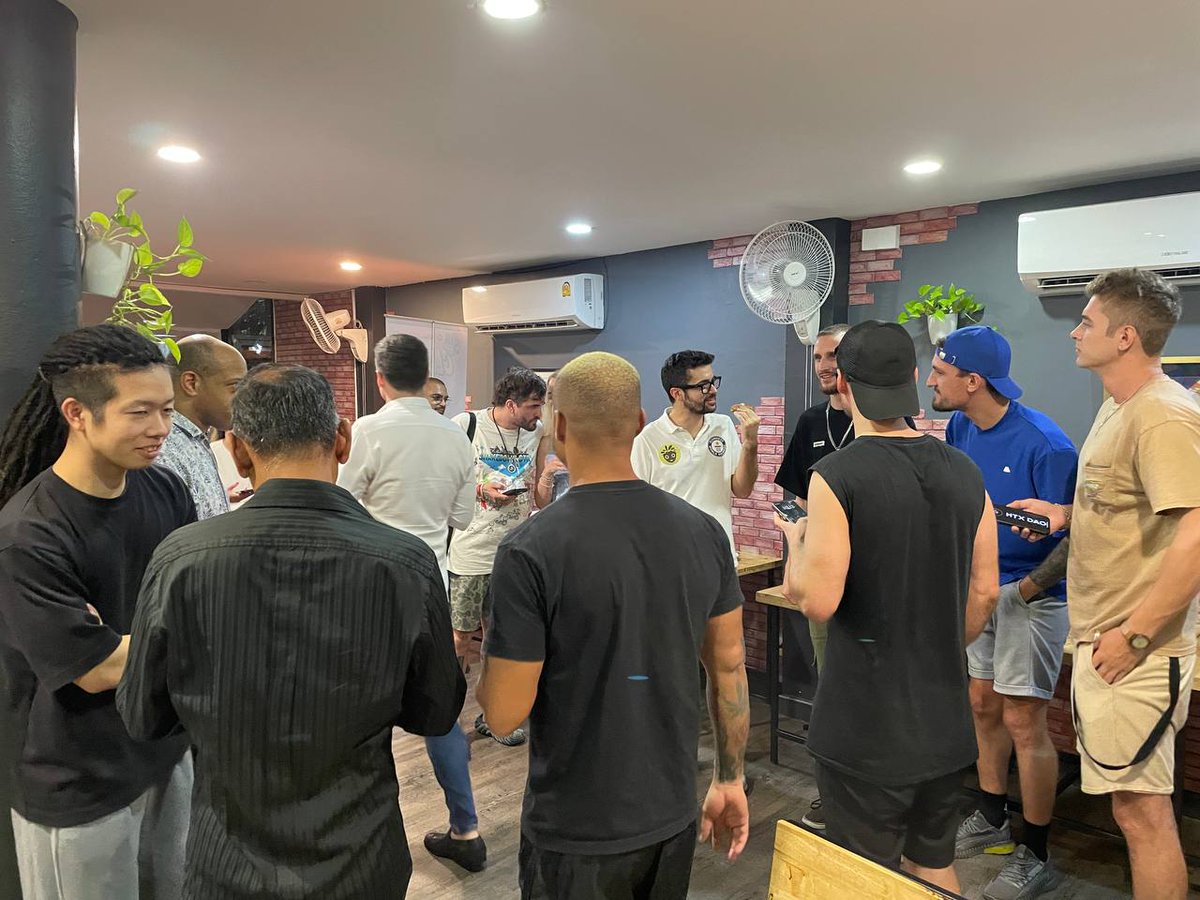 OnlyFounders💦 (@onlyfoundersxyz) on Twitter photo <a href="/Pizza_DAO/">PizzaDAO.eth 🍕🏴☠️</a> Global Pizza Day 2025 is a wrap!
Thank you to all the supporters, pizza lovers, builder, creators, mover, shakers, and contributors who made this a success in Bangkok.
<a href="/base/">Base</a>
<a href="/Sales_And_Ads/">Sal'Ad Labs</a>
<a href="/wearessociety/">Society 👁️</a>
<a href="/fhubnetwork/">Founders Hub Network</a>
<a href="/offchainglobal/">OffChain Global</a>
<a href="/moeiman/">Moe Iman | OnlyFounders</a>
<a href="/pukecast/">Pukecast</a> <a href="/Pizza_DAO/">PizzaDAO.eth 🍕🏴☠️</a> Global Pizza Day 2025 is a wrap!
Thank you to all the supporters, pizza lovers, builder, creators, mover, shakers, and contributors who made this a success in Bangkok.
<a href="/base/">Base</a>
<a href="/Sales_And_Ads/">Sal'Ad Labs</a>
<a href="/wearessociety/">Society 👁️</a>
<a href="/fhubnetwork/">Founders Hub Network</a>
<a href="/offchainglobal/">OffChain Global</a>
<a href="/moeiman/">Moe Iman | OnlyFounders</a>
<a href="/pukecast/">Pukecast</a>