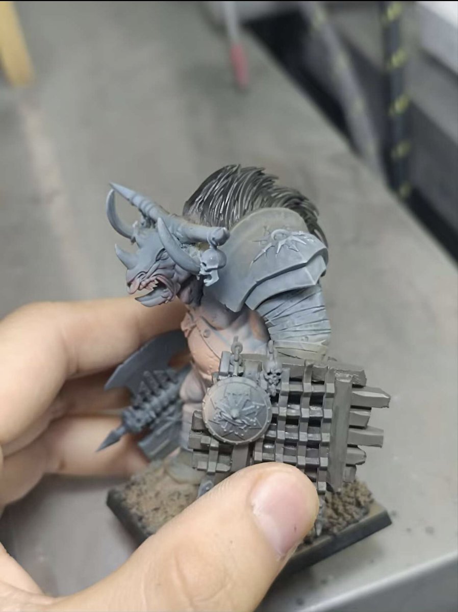 OVO77665544's tweet photo. 战锤旧世界 野兽人��日蛮牛改造

#warhammerTOW
#warhammercommunity https://t.co/RsKIttSkzM