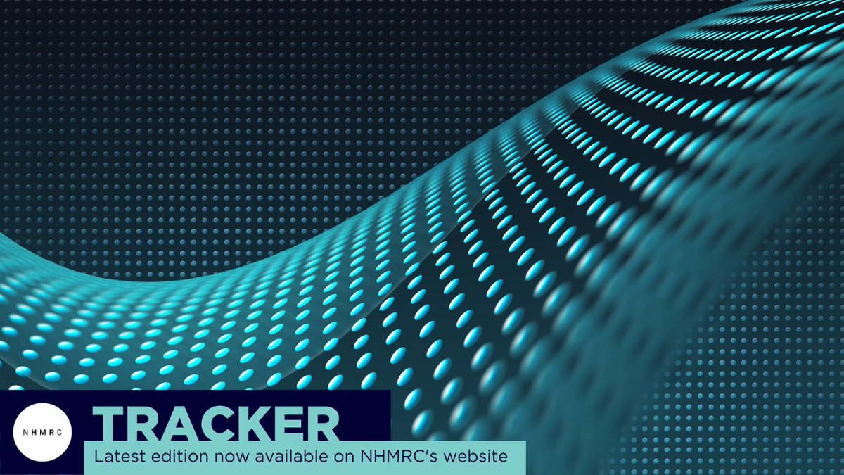 Tracker is out now! Read about our upcoming Speaking of Science webinar, changes to the publication of MREA grants final reports data and recently approved third party guidelines. Head to our website: ow.ly/4Vki50VYB5Q