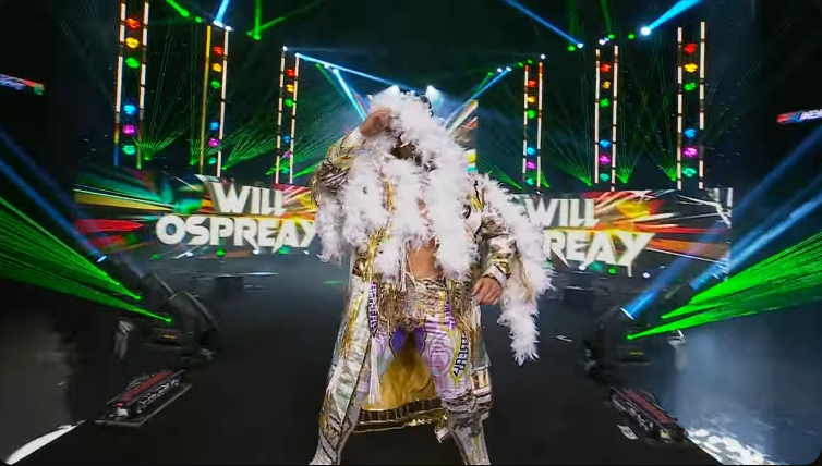 JJWilliamsWON's tweet image. Will Ospreay PYRO!

#AEWDoN