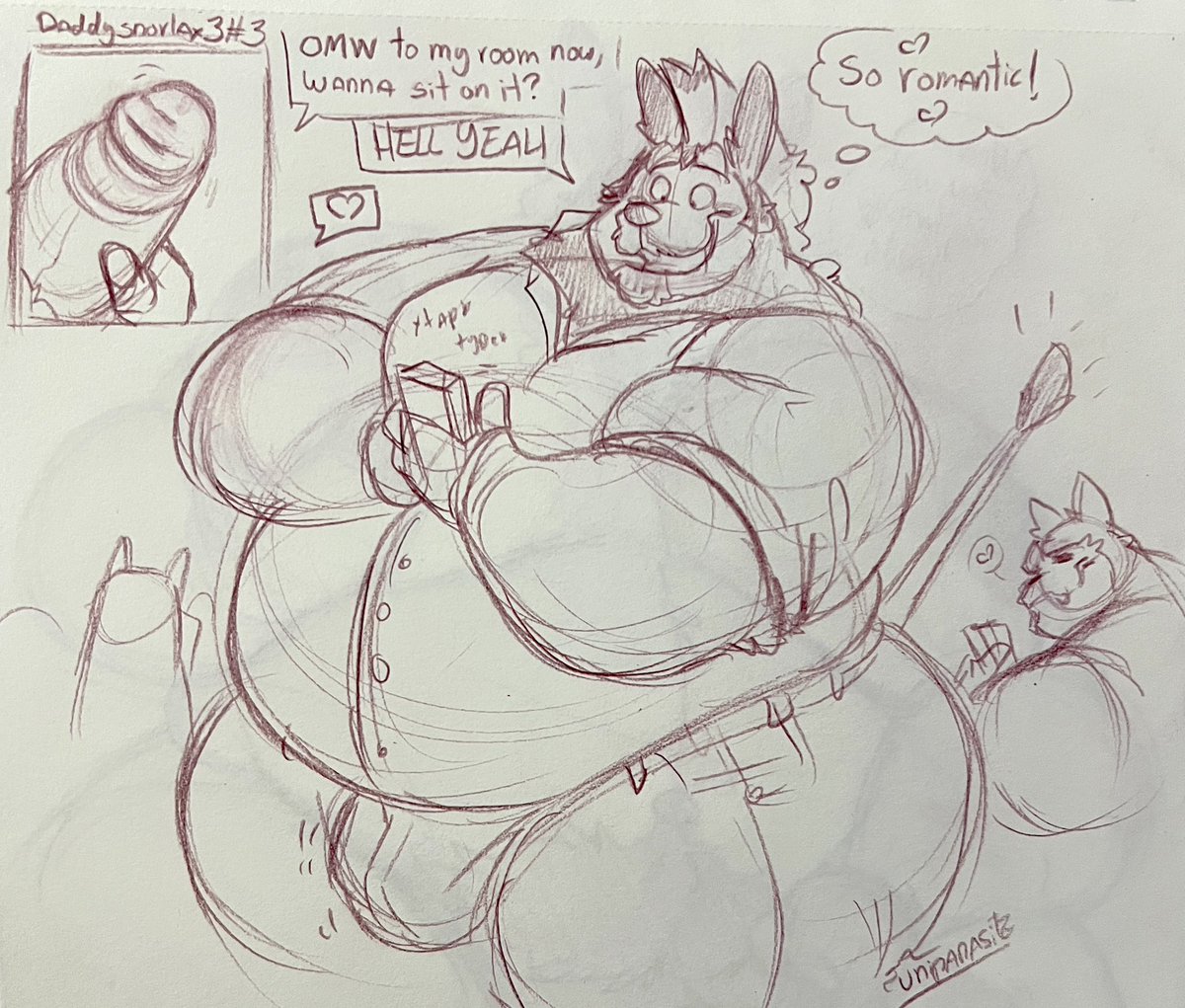 Daddy Snorlax send him a PM tho~