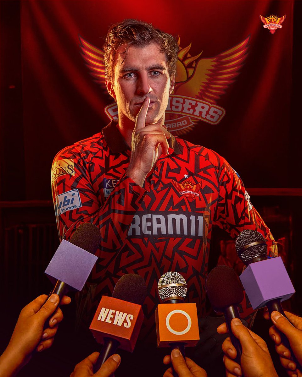 SRH poster for Pat Cummins.