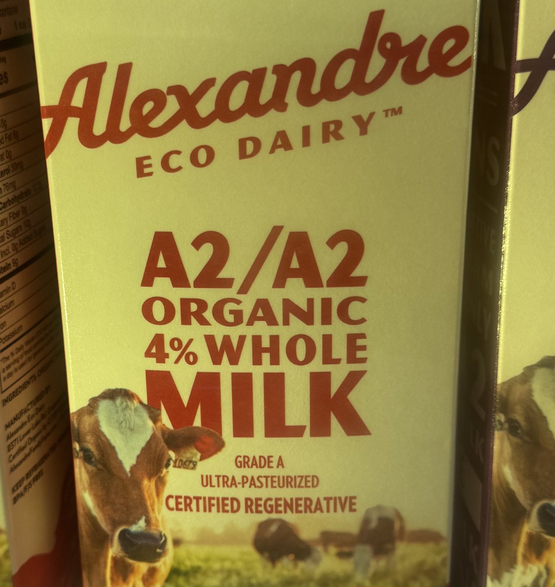 Babe wake up. A new milk percentage dropped