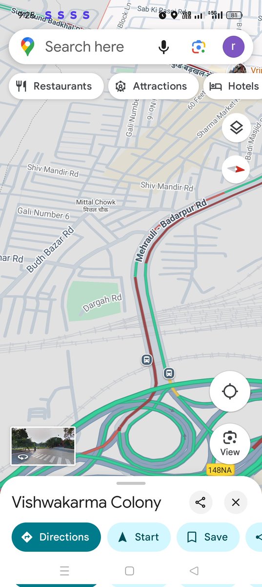 Dear <a href="/dtptraffic/">Delhi Traffic Police</a> 
There is hoch poch vehicles and people are taking wrong side 
So there is  heavy,very heavy traffic at pul prahaladpur, from Badarpur boarder, South Delhi.
Kindly have a look at this and get it cleared quickly 
Thanks