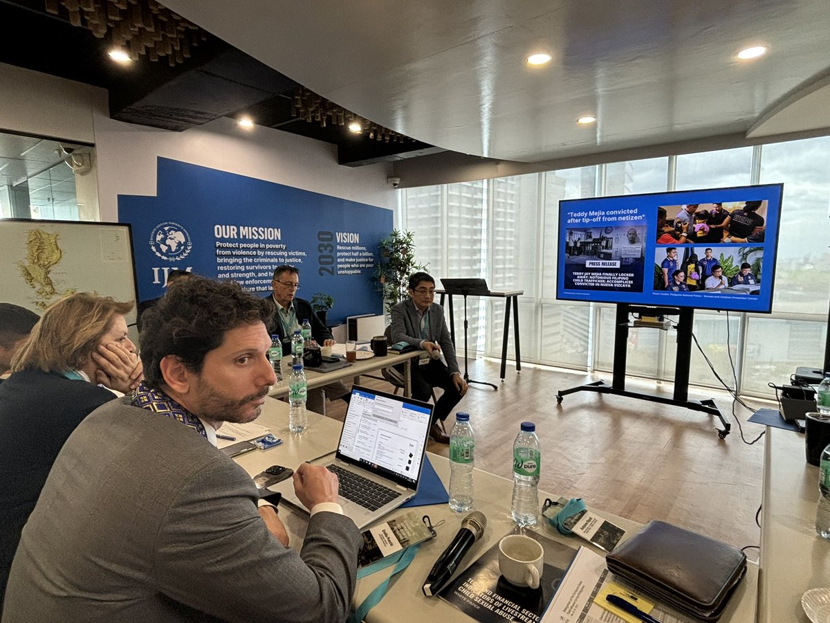 MEP  Caterina Chinnici <a href="/CaterinaChinnic/">Caterina Chinnici</a> Co-Chair of <a href="/Childmanifesto/">Child Rights Intergroup European Parliament</a> is in Manila this week on a field mission in cooperation with <a href="/IJM/">International Justice Mission</a> 

Focus on the online sexual exploitation of children in the Philippines and the cooperation with EU legislators and law enforcement.