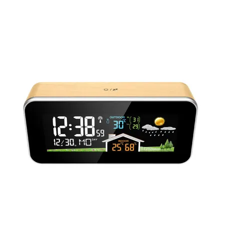 BestDealsCoNz's tweet image. Provides clear and detailed weather information, ensuring you're always up-to-date. bit.ly/3FuhUIU #hdscreen #weatherstation #weatherclock #alarmclock #weatherforecast #perpeturalcalendar #calendar #nightlight #clock #datetime #travelling #bedroom