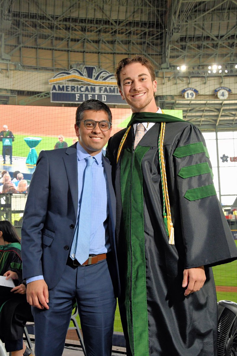 Nate Verhagen (@nate_verhagen) on Twitter photo Grateful to mark the completion of my M.D. from @medicalcollege.
At graduation, I was humbled to receive the Millman Award — MCW’s highest academic honor, presented to “the outstanding candidate for the Doctor of Medicine degree,” as selected by the graduating class. Grateful to mark the completion of my M.D. from @medicalcollege.
At graduation, I was humbled to receive the Millman Award — MCW’s highest academic honor, presented to “the outstanding candidate for the Doctor of Medicine degree,” as selected by the graduating class.