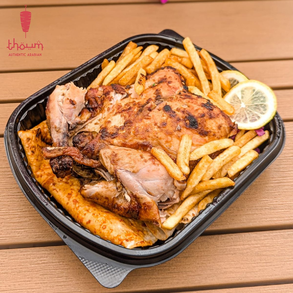 🍗 Our takeaway Shawaya Whole Chicken with crispy fries and fresh saj bread is perfect for 4 pax! Gather your friends and family for a delicious meal that’s sure to satisfy everyone's hunger. Don’t miss out on this mouthwatering combo! 🌟
Order now and enjoy the flavors of home!
