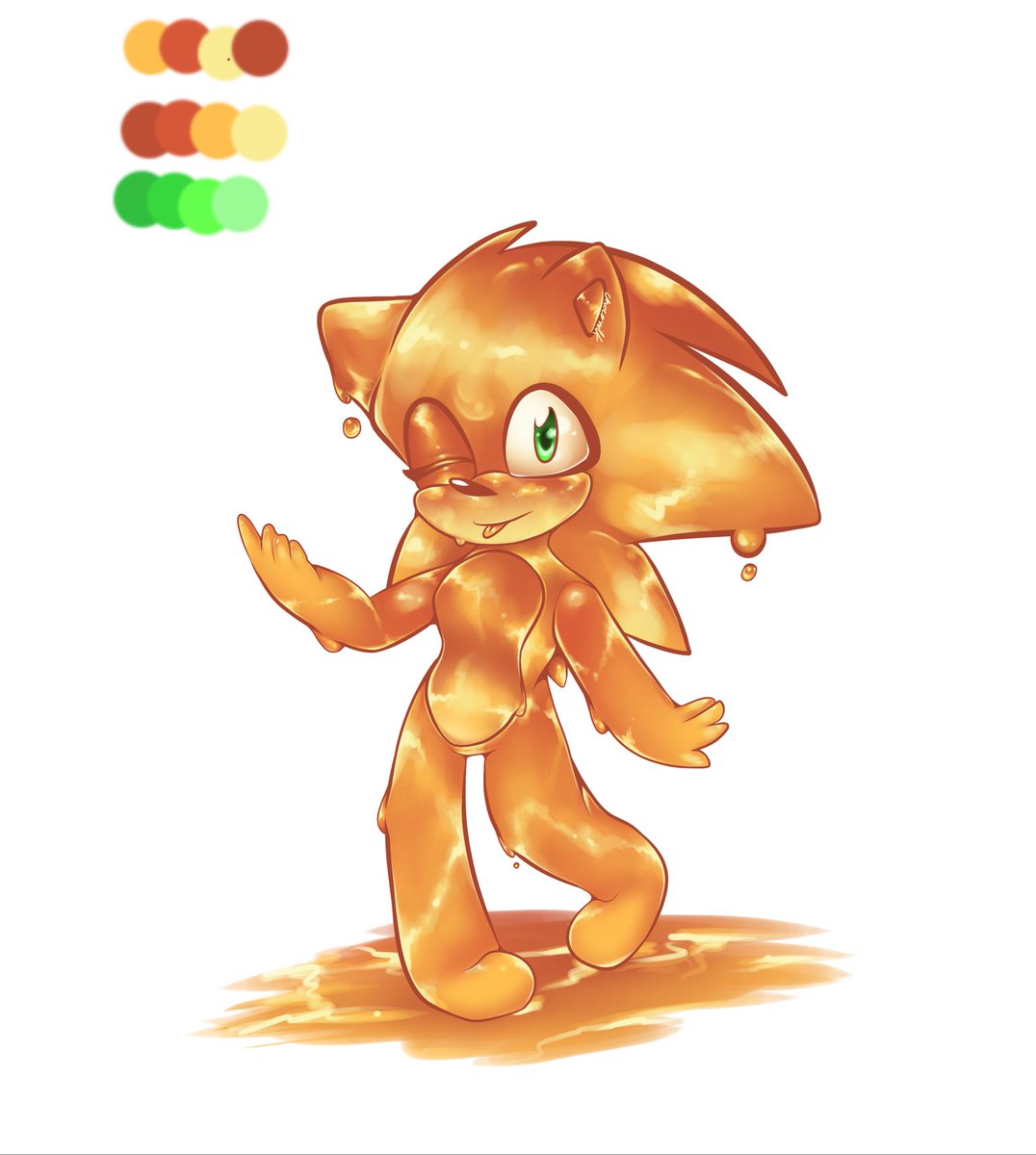 🍯🍯🍯🍯 #SonicTheHedgehog #sonicfanart #shadonic #sonadow