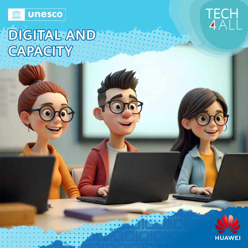 HUAWEI_TECH4ALL's tweet photo. The @UNESCO-#Huawei technology-enabled #OpenSchools project is bridging educational gaps through digital access, skills training, and content sharing!
How can we improve digital education in your community? Tell us!
Learn more: https://t.co/aHEfzOOGdN #TECH4ALL #DigiSchool