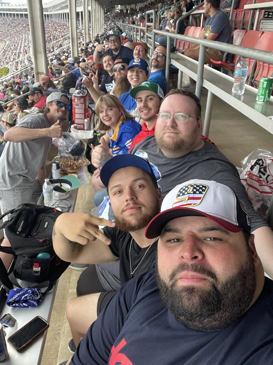 The Squad at the #CocaCola600 !!!