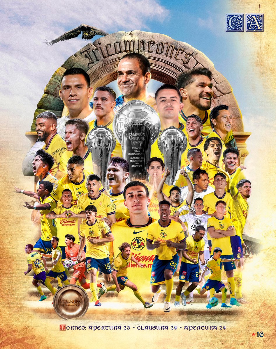 JosVillafuerte5's tweet photo. @ClubAmerica @GNPSeguros Algun dia tenia que pasar 
No se puede estar ganando toda la Vida. 
No vamos con la cara en alto, con tres campeonatos y con cuatro finales seguidas 
A ver quien supera esto!
Vamos Americaaaaaaa 
🏆🏆🏆💛🦅 https://t.co/WUBJdW6OeI