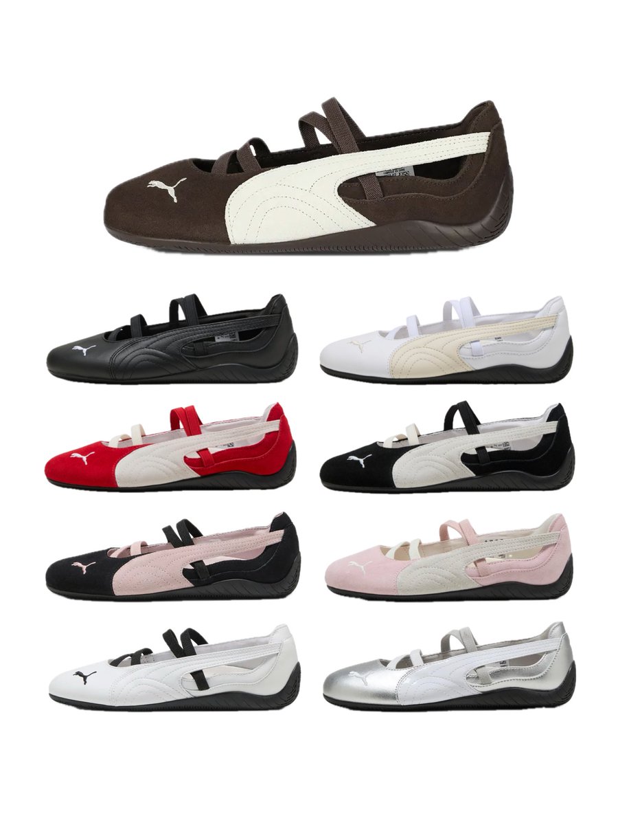 puma speedcat ballet new color → dark chocolate 🍫🍰⊹₊⟡⋆ รับพรีทุกสีเลยนะคะ — 3,690฿ free ems ส่งแอร์ ตอนนี้หลายสียังมีไซส์ครบ 220-260mm ค่า 💌