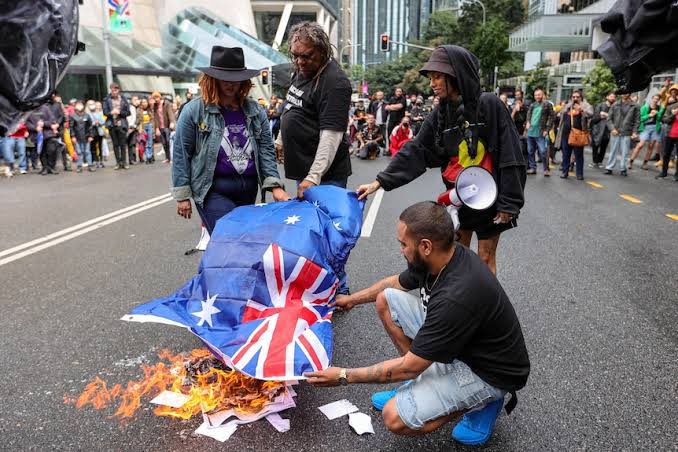 To Australians apologising for historical wrongs: Your sorry means nothing. They will continue to burn the Australian Flag and demand reparations like ‘paying the rent’. Everyday is ‘Sorry Day’ in this country, it begins with ‘acknowledgment of land’. I have done nothing wrong to