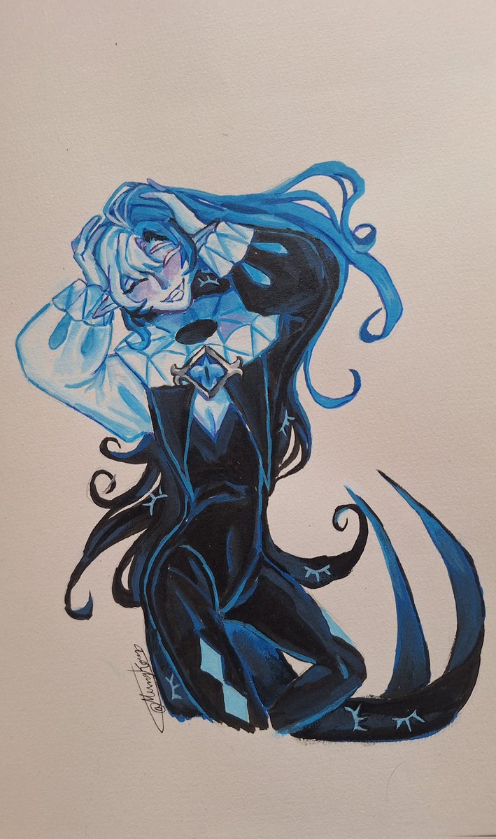 Acrylic pen again 

#shadowmilkcookie #shadowmilk #crk #cookierunkingdom #cookierunkingdomfanart