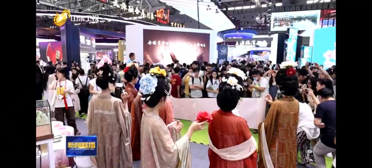 千年牡丹的现代绽放！ 文博会山东展区“重现”盛唐美学 带来传统文化现代表达的“山东答案”