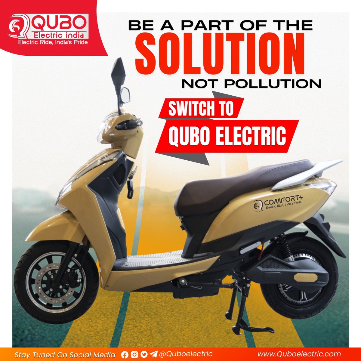 Quboelectric's tweet photo. Be a Part of the Solution, Not Pollution
Switch to Qubo Electric
WITH QUBO COMFORT+
Experience The Powerful Performance

MORE COMFORT !
SPACIOUS SEAT
BIG BOOTSACE

#Switch_on_QuboElectric
#QuboElectric #Quboindia https://t.co/EojutY9DWV