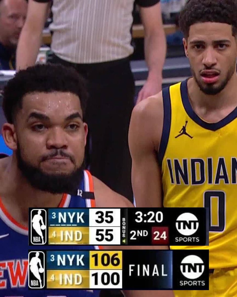 Knicks win game 3 coming back from down 20