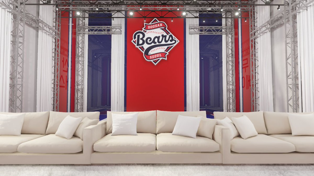 윤민하님의 '야구 중계' VRC 컨텐츠 맵 작업했습니다.