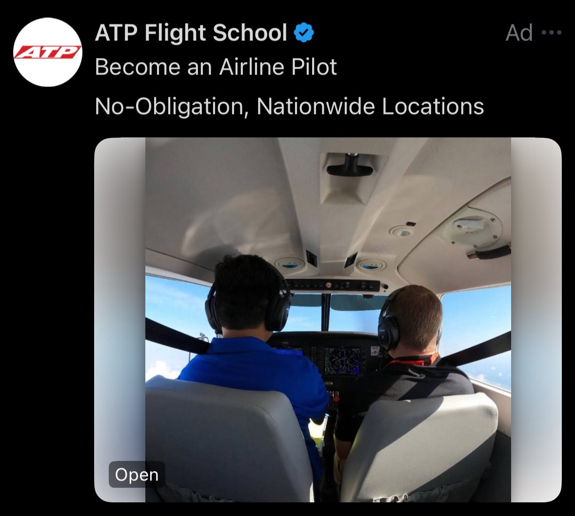 jasonsbmoc's tweet image. got this ad right after finishing the rehearsal finale